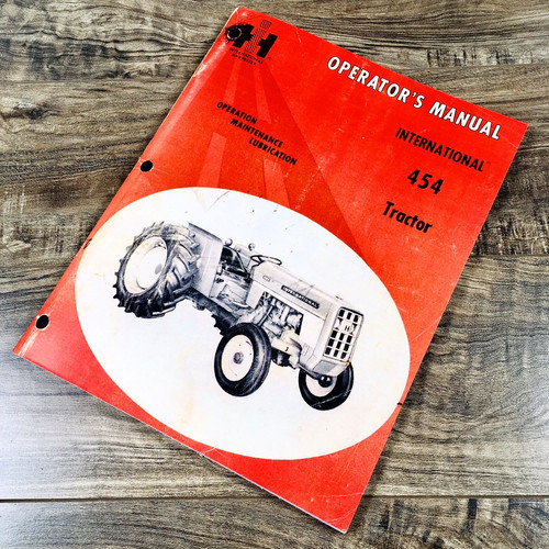 International 454 tractor - 454,